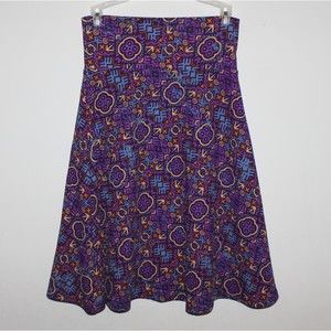 Size S Cute LulaRoe Azure Skirt Purple Great Design